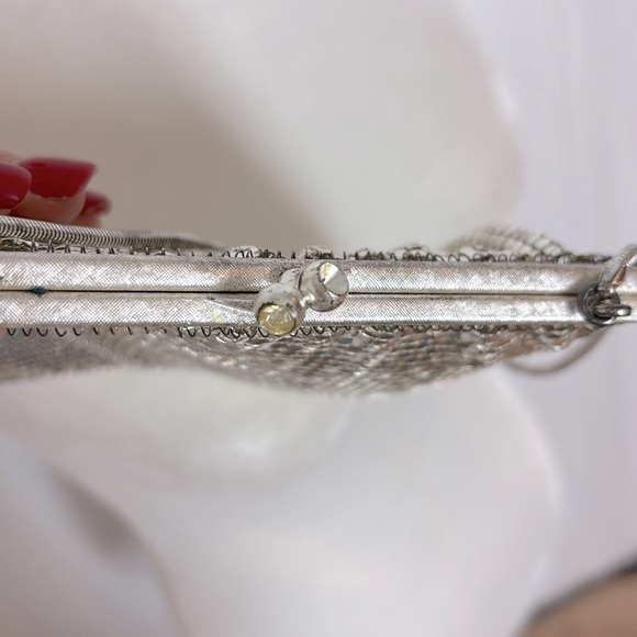 1960s Regency Silver Mesh Handbag – Made in West Germany - Picture 6 of 10